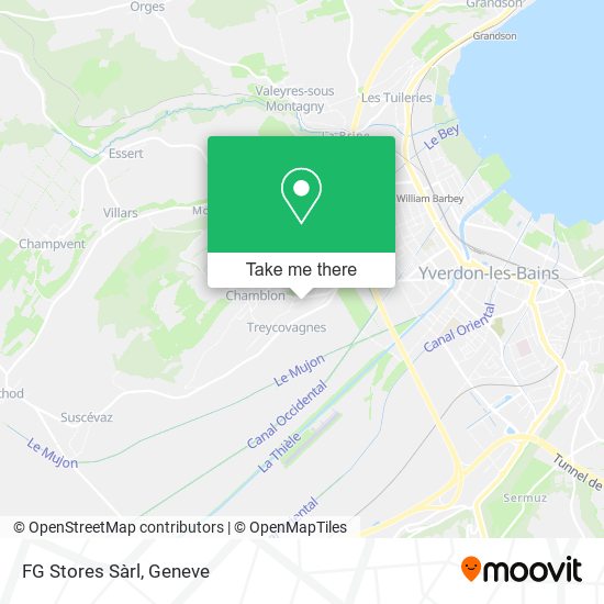 FG Stores Sàrl map