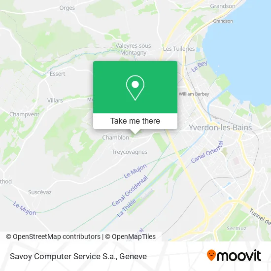 Savoy Computer Service S.a. map