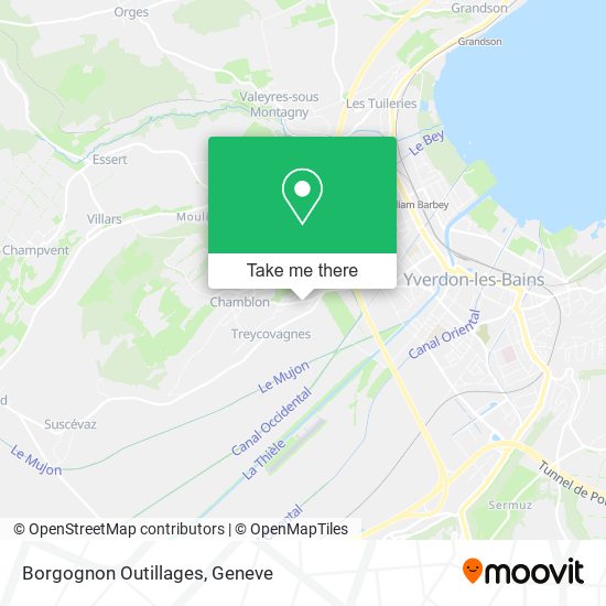 Borgognon Outillages map
