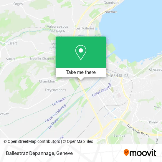 Ballestraz Depannage map