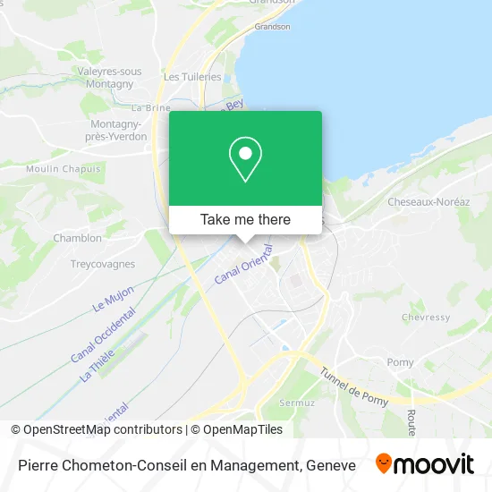 Pierre Chometon-Conseil en Management map