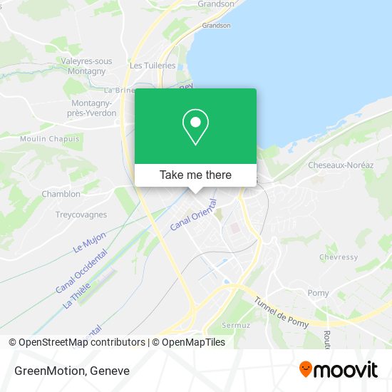 GreenMotion map