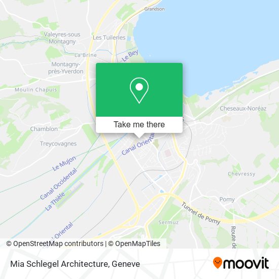 Mia Schlegel Architecture map