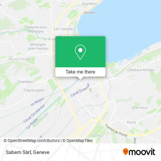 Sabem Sàrl map
