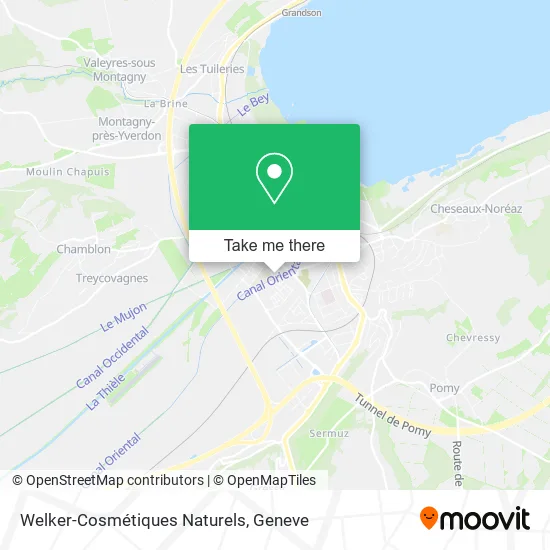 Welker-Cosmétiques Naturels map