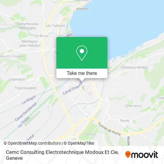 Cemc Consulting Electrotechnique Modoux Et Cie map