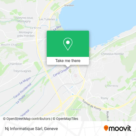 Nj Informatique Sàrl map