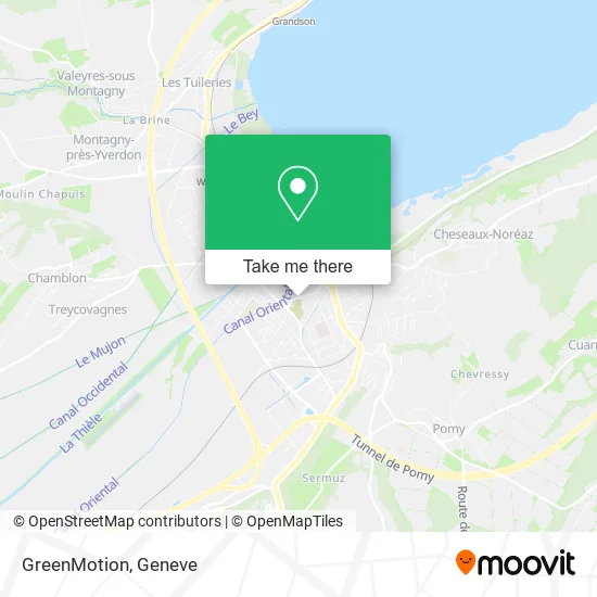 GreenMotion map