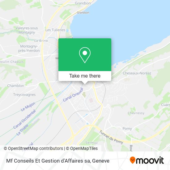 Mf Conseils Et Gestion d'Affaires sa map