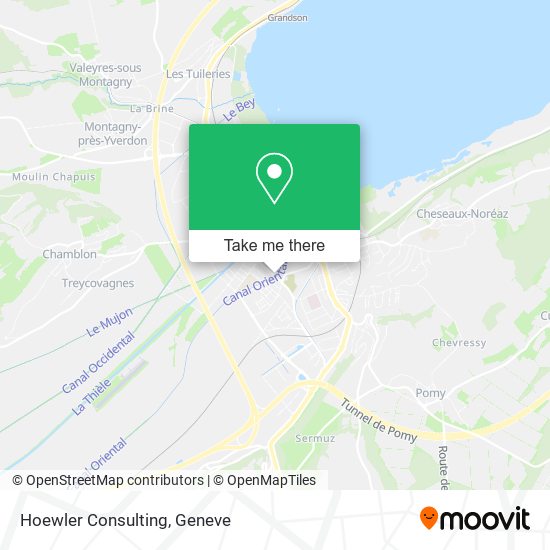 Hoewler Consulting map