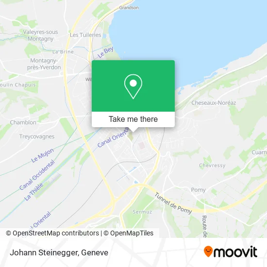 Johann Steinegger map