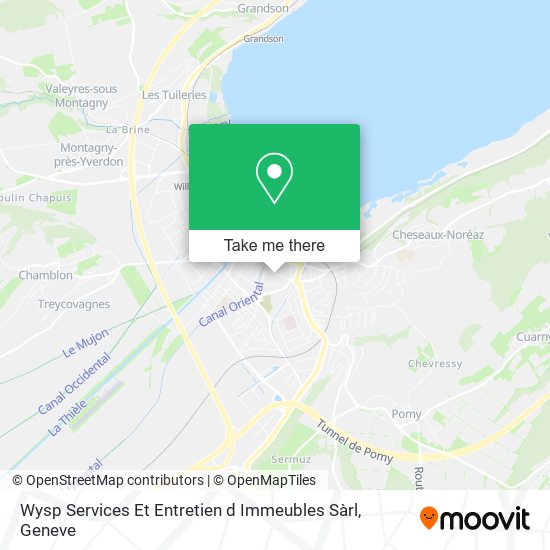 Wysp Services Et Entretien d Immeubles Sàrl map