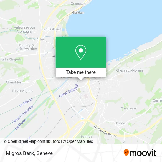 Migros Bank map