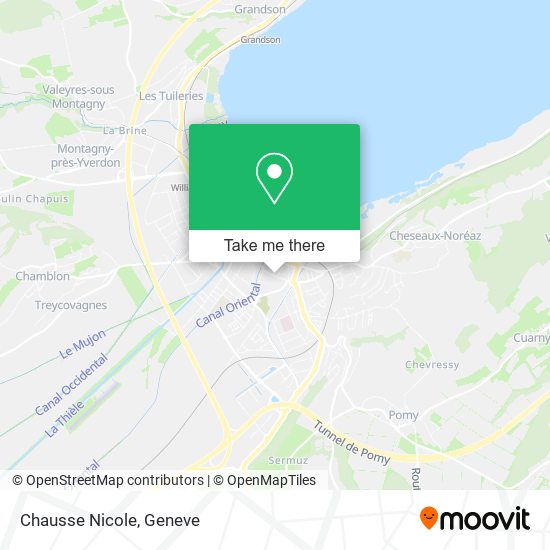 Chausse Nicole map