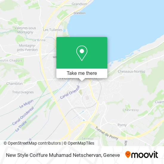 New Style Coiffure Muhamad Netschervan map