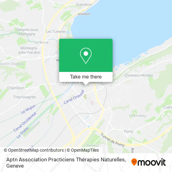 Aptn Association Practiciens Thérapies Naturelles map