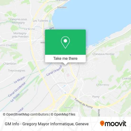 GM Info - Gregory Mayor Informatique map