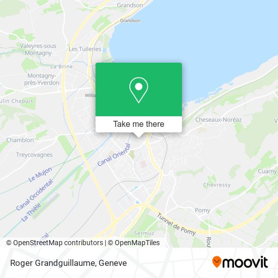 Roger Grandguillaume map