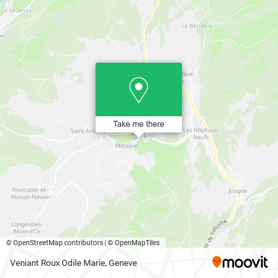Veniant Roux Odile Marie map