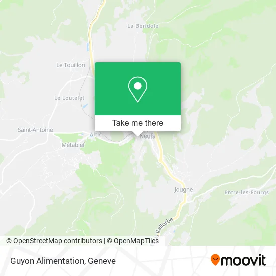 Guyon Alimentation map