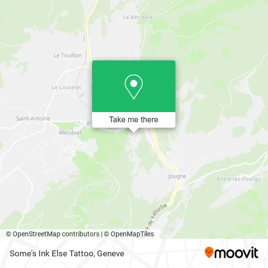 Some's Ink Else Tattoo map