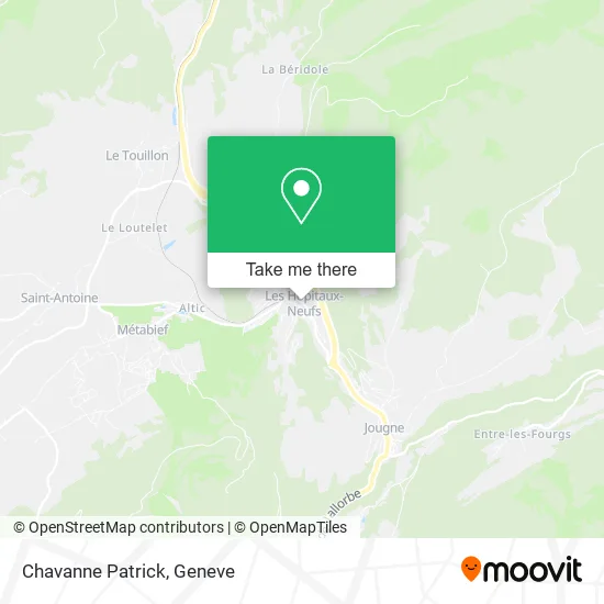 Chavanne Patrick map