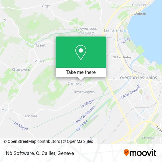 Nô Software, O. Caillet map