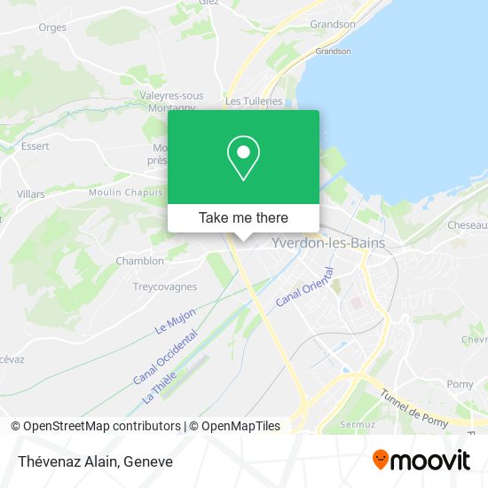 Thévenaz Alain map