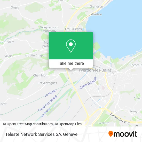 Teleste Network Services SA map