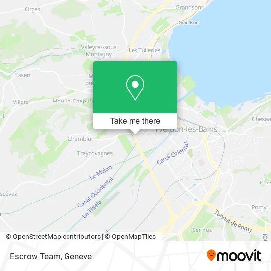 Escrow Team map