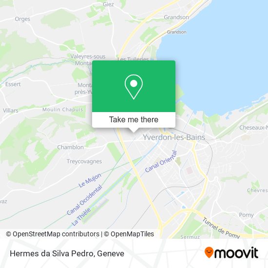 Hermes da Silva Pedro map