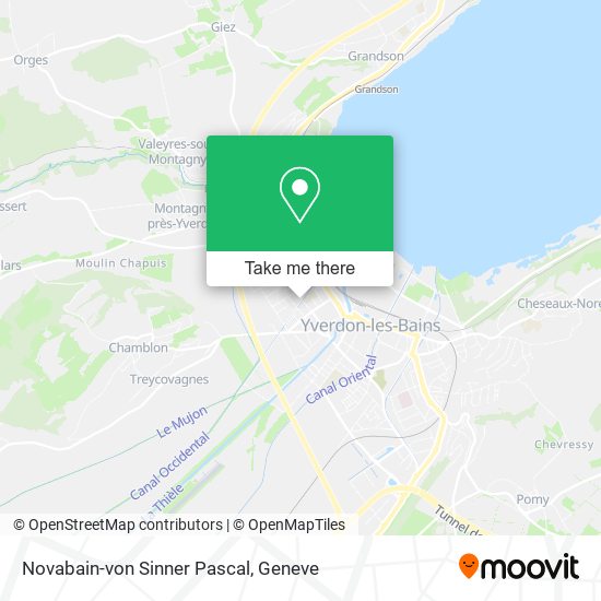 Novabain-von Sinner Pascal map