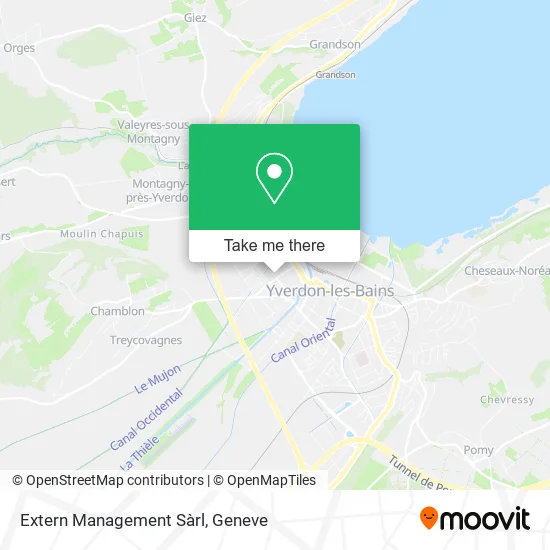 Extern Management Sàrl map