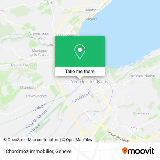 Chardmoz Immobilier map