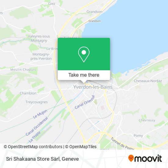 Sri Shakaana Store Sàrl map