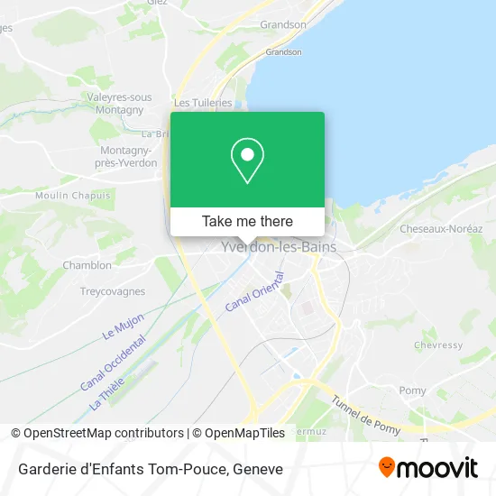 Garderie d'Enfants Tom-Pouce map