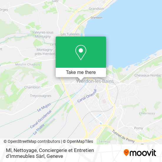 Ml, Nettoyage, Conciergerie et Entretien d'Immeubles Sàrl map