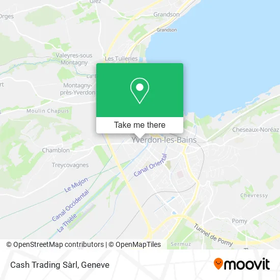 Cash Trading Sàrl map