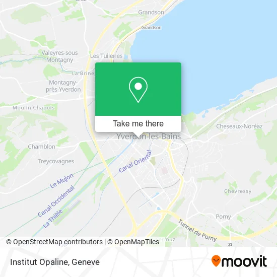 Institut Opaline map