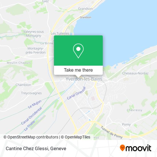 Cantine Chez Glessi map