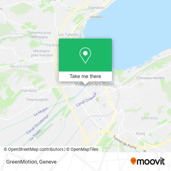 GreenMotion map
