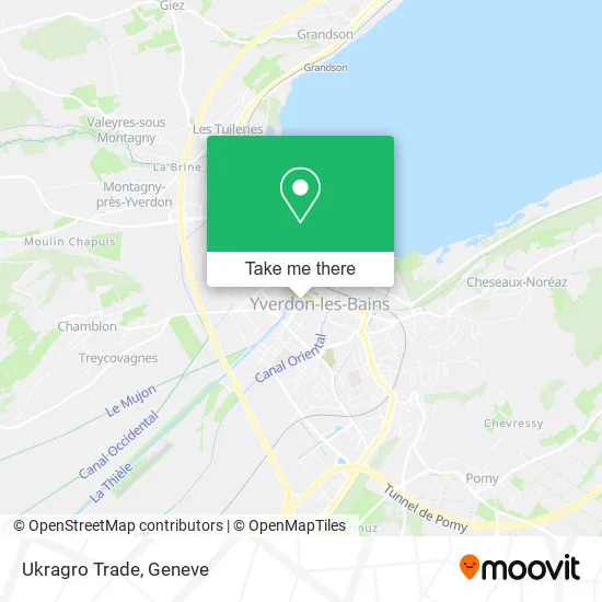 Ukragro Trade map