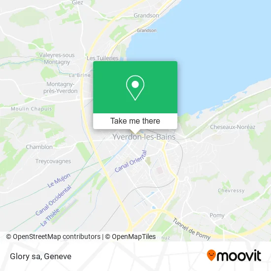 Glory sa map