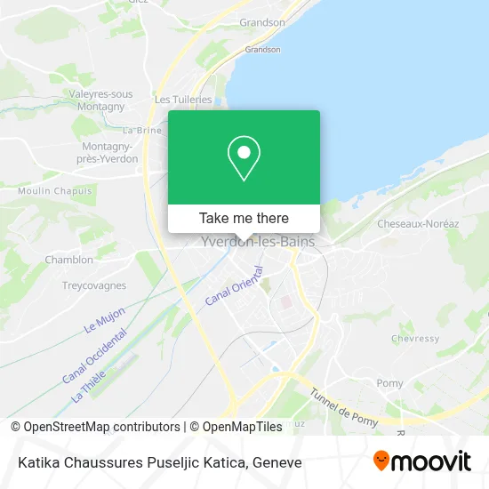 Katika Chaussures Puseljic Katica map