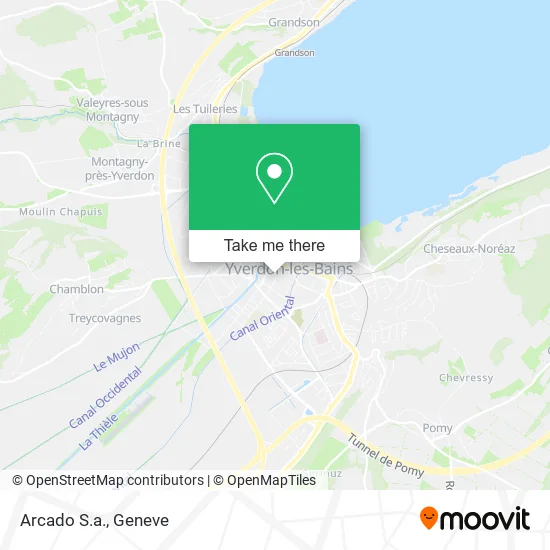 Arcado S.a. map