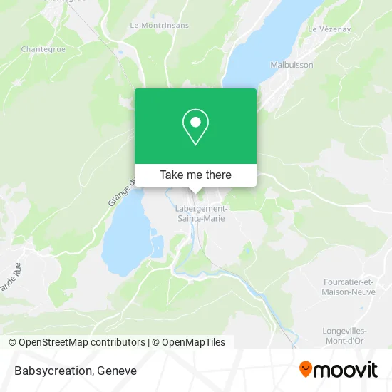 Babsycreation map