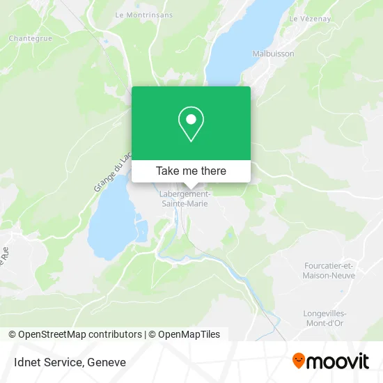 Idnet Service map