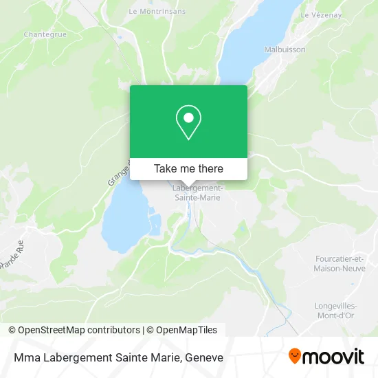 Mma Labergement Sainte Marie map
