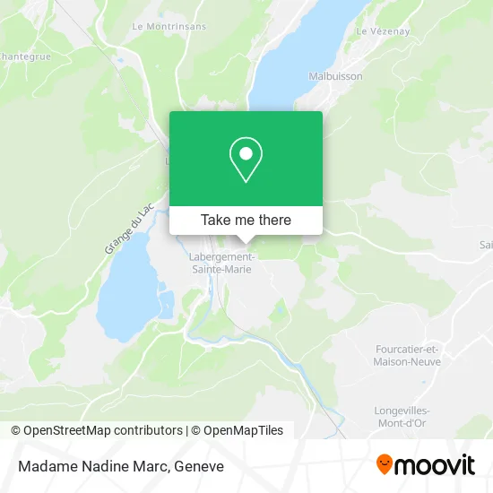 Madame Nadine Marc map