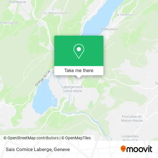 Sais Comice Laberge map